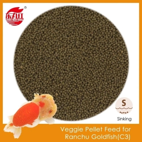 Veggie Pellet Fish Feed for Ranchu Goldfish C3