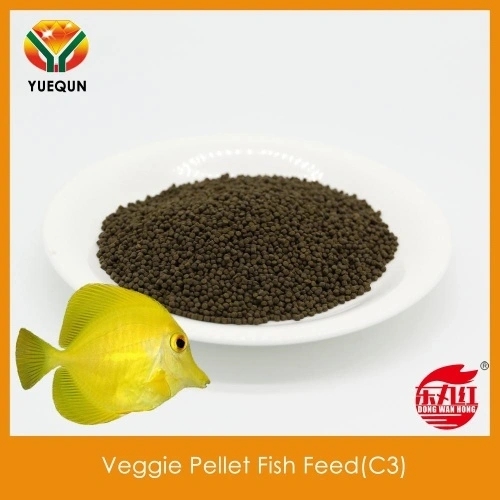 Sinking Food Formula Fish Feed Veggie Pellet Fish Feed for Thailand Oranda C3