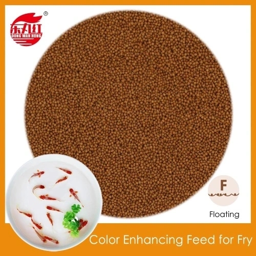 Color Enhancing Fry Feed for Ornamental Fish